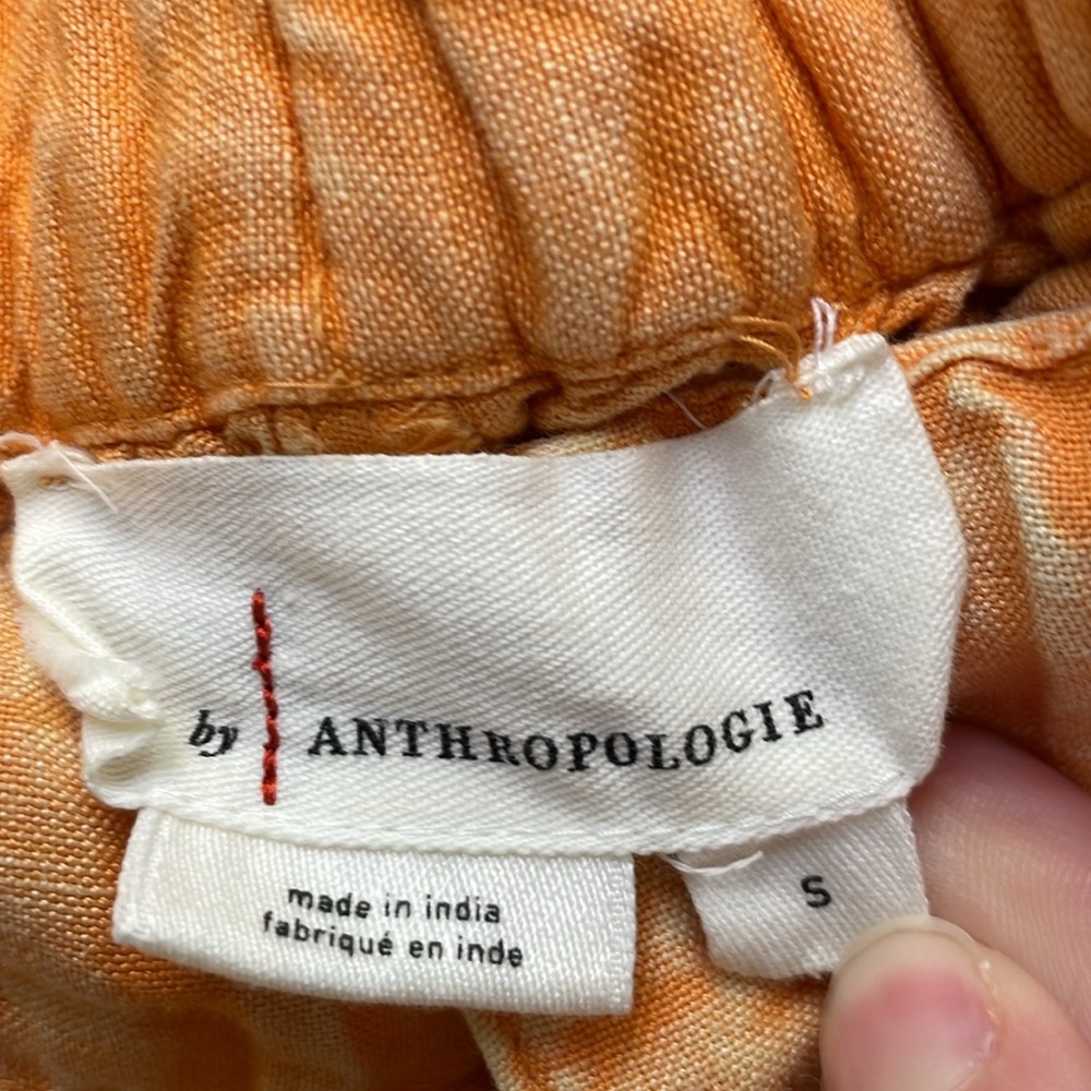 Anthropologie linen balloon pants - Picture 7 of 9